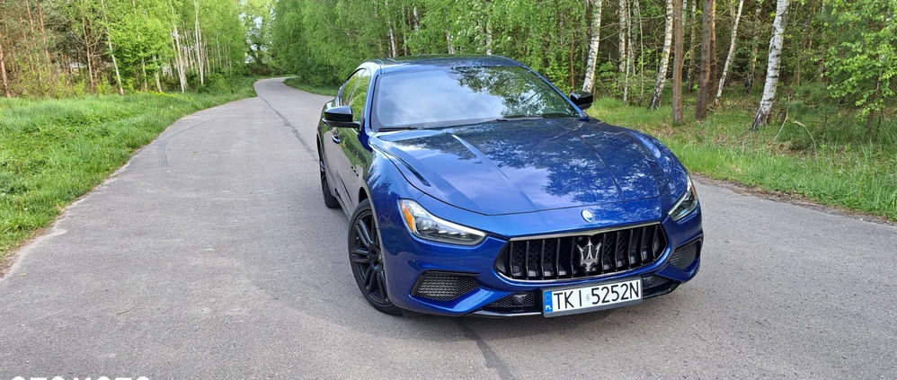 Maserati Ghibli cena 299000 przebieg: 16100, rok produkcji 2021 z Pasłęk małe 742